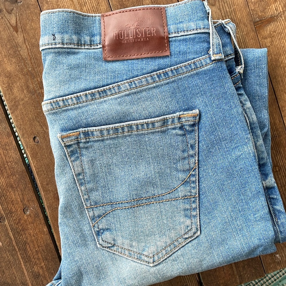 Mens Hollister (epic flex) skinny jeans 30 X 32”